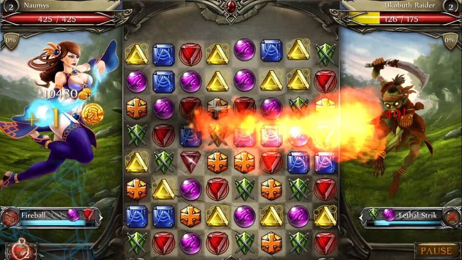 Скриншот 3 из Jewel Fight: Heroes of Legend