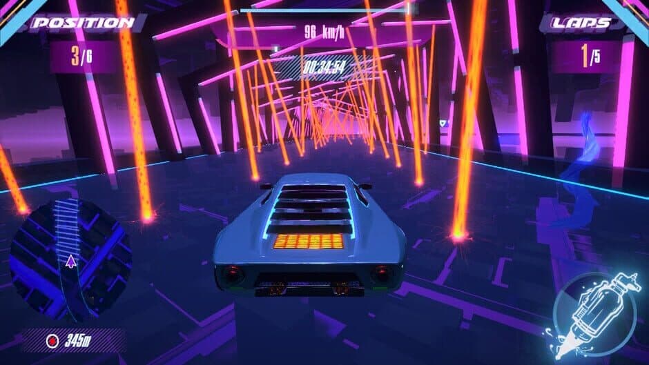 Скриншот 6 из Cyber Racers: Retro Neon Punk Drift