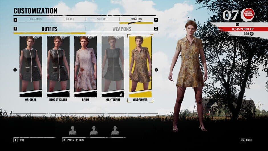 Скриншот 1 из The Texas Chain Saw Massacre: Sissy Wildflower Outfit