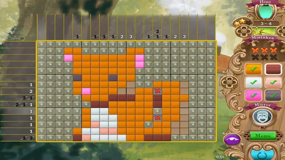 Скриншот 2 из Fables Mosaic: Little Red Riding Hood