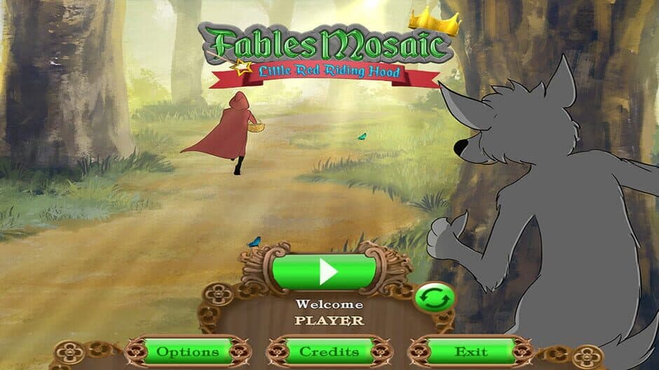 Скриншот 4 из Fables Mosaic: Little Red Riding Hood
