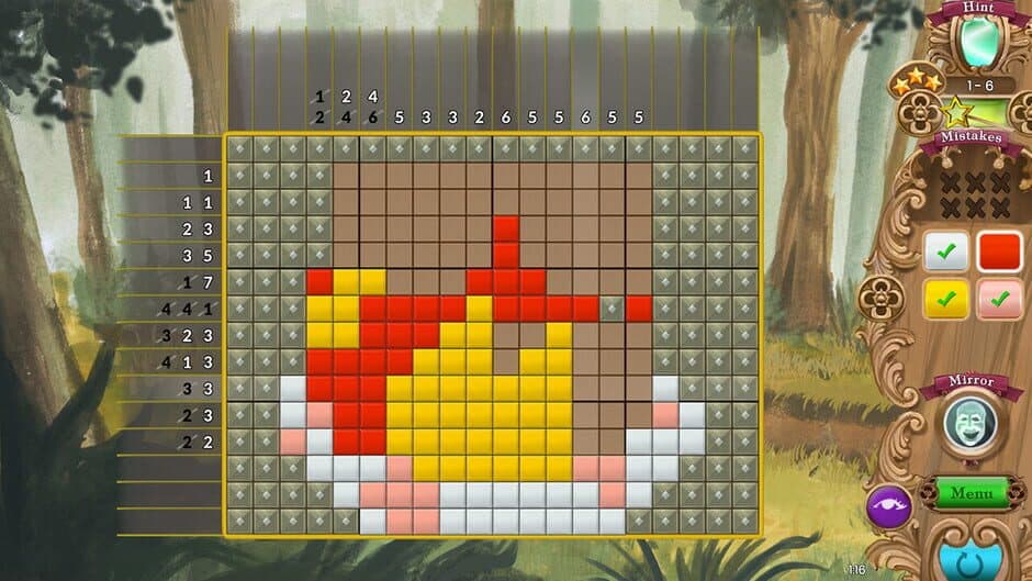 Скриншот 5 из Fables Mosaic: Little Red Riding Hood