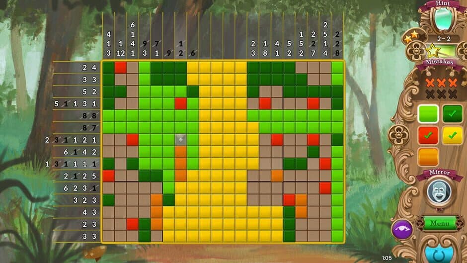 Скриншот 6 из Fables Mosaic: Little Red Riding Hood