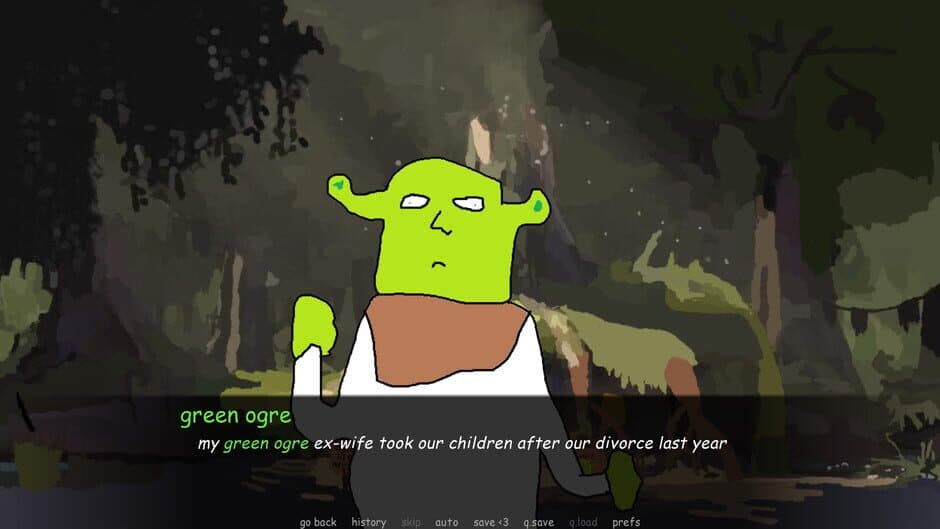 Скриншот 3 из Green Ogre Gives You Terrible Life Advice and Dies