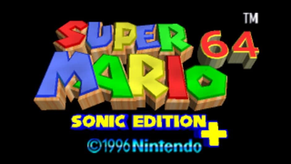 Скриншот 2 из Super Mario 64: Sonic Edition Plus