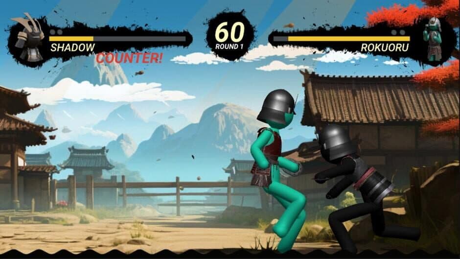 Скриншот 10 из Samurai Katana Rampage: Stickman Saga