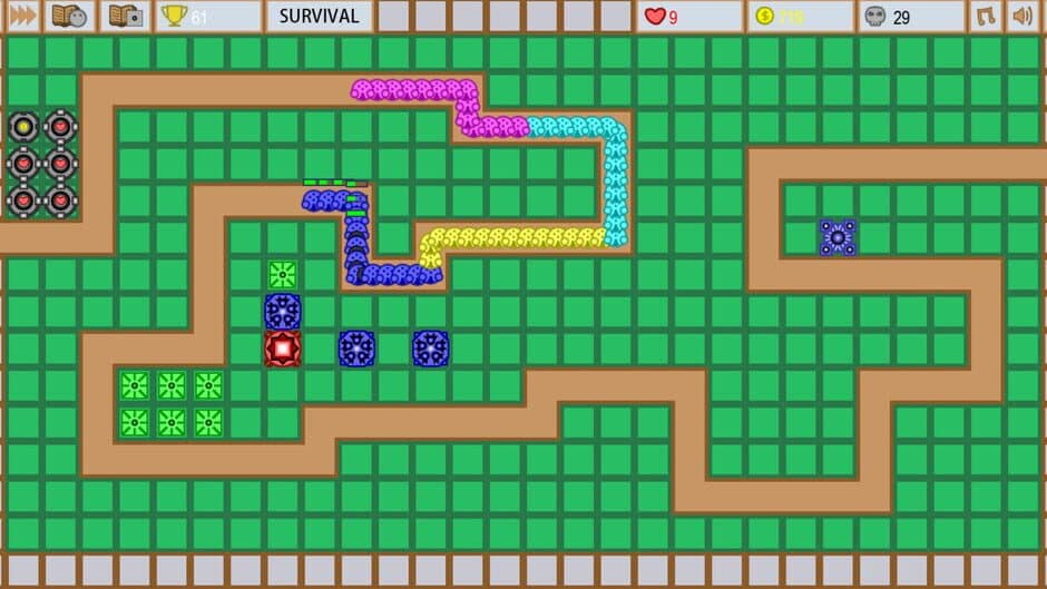 Скриншот 2 из Color Tower Defence