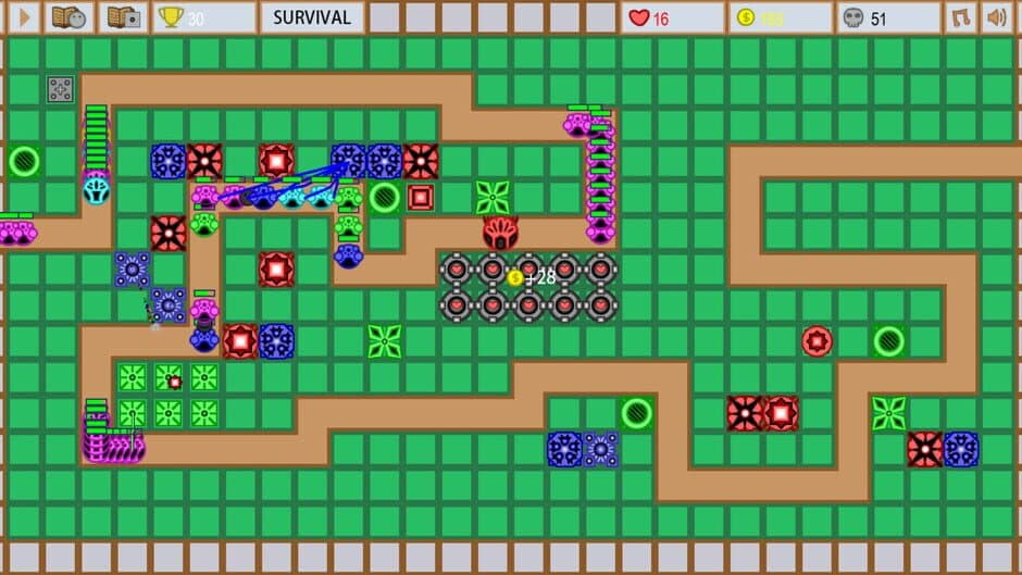 Скриншот 3 из Color Tower Defence