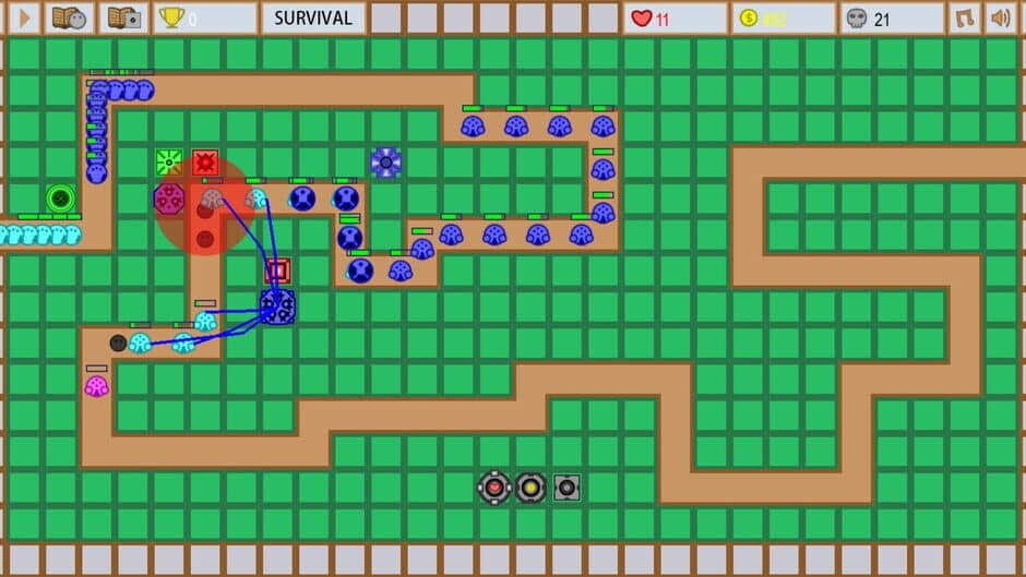 Скриншот 4 из Color Tower Defence