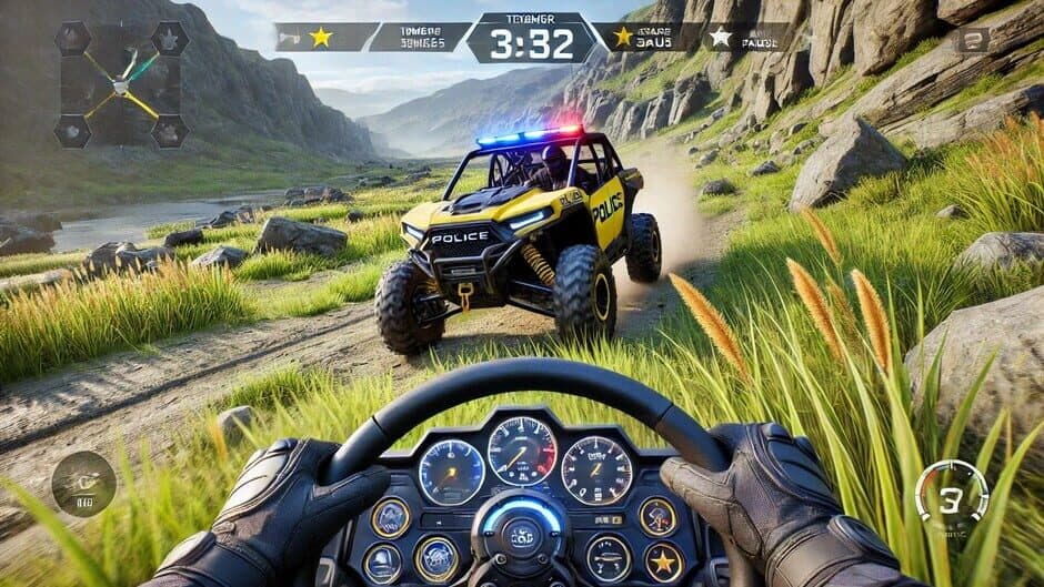 Скриншот 3 из Police Atv Offroad