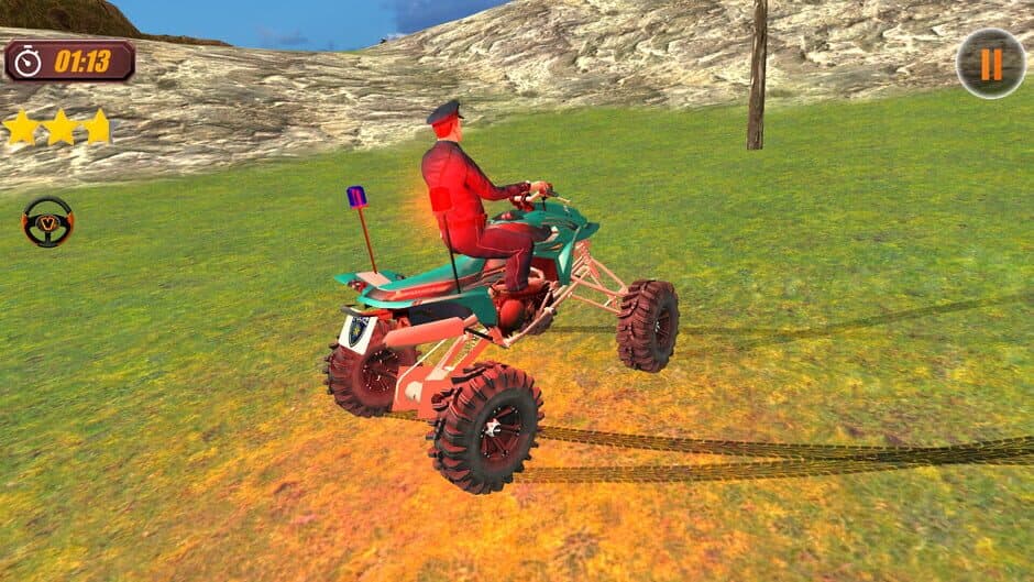Скриншот 6 из Police Atv Offroad