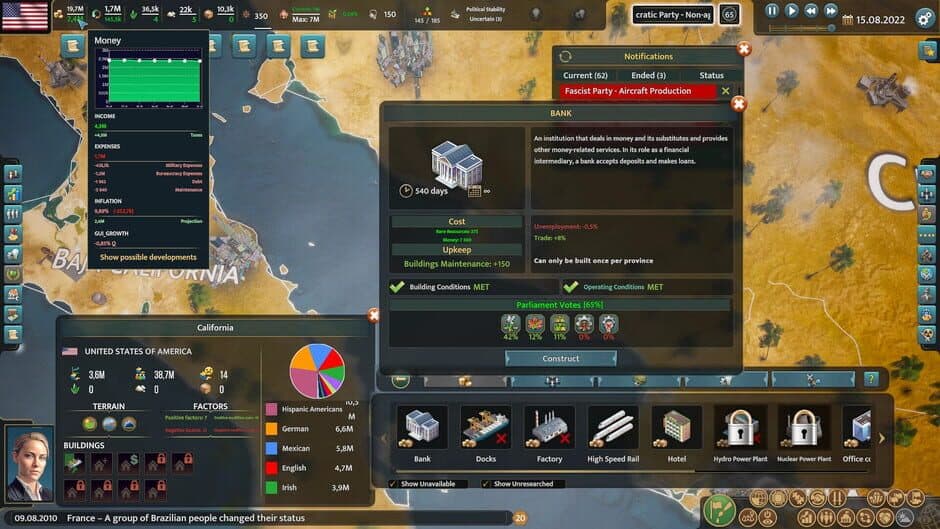 Скриншот 10 из Realpolitiks 3: Earth and Beyond