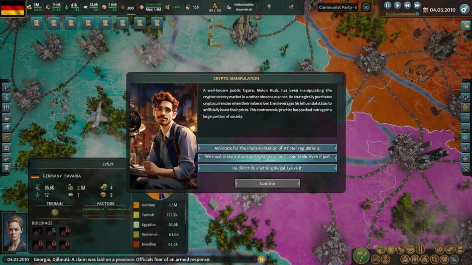 Скриншот 3 из Realpolitiks 3: Earth and Beyond