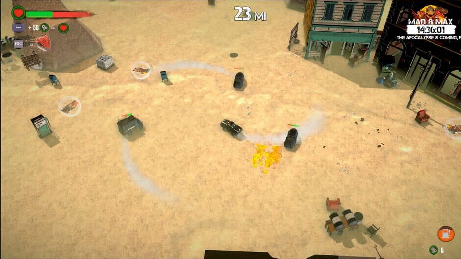Скриншот 2 из Mad & Max: The Best Survival Game with Zombies and Dinosaurs