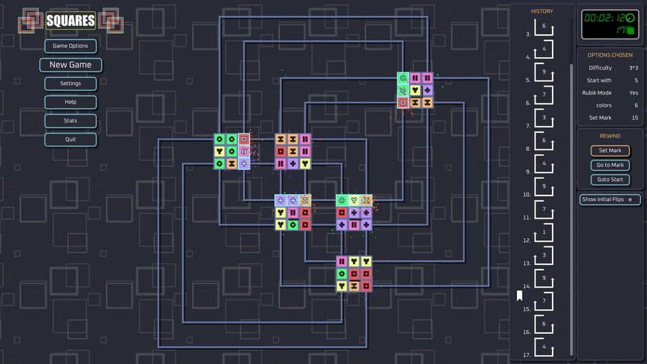 Скриншот 1 из Game of Squares