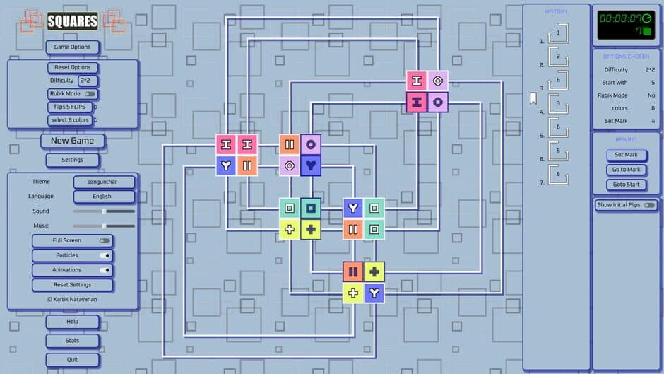 Скриншот 3 из Game of Squares