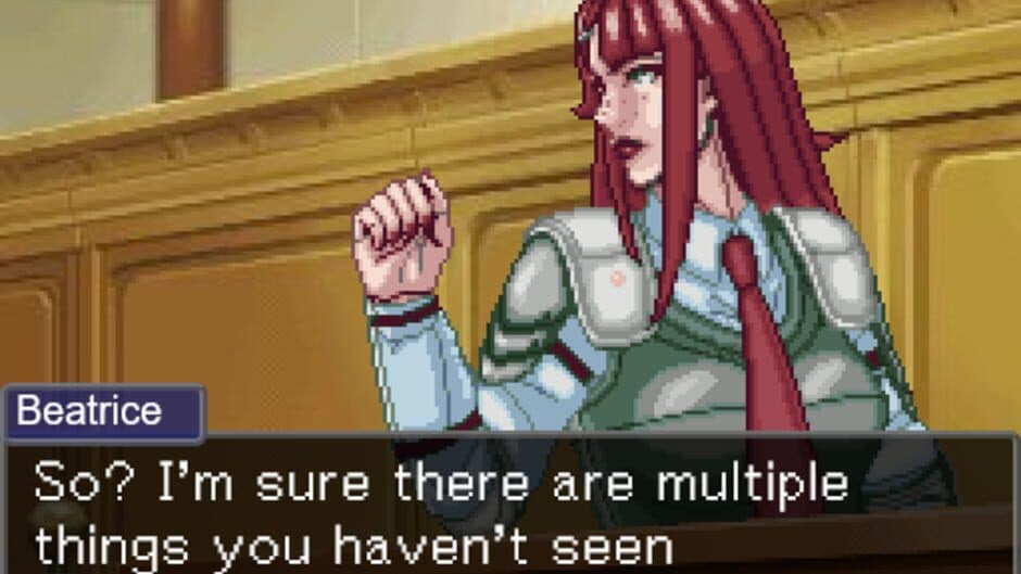 Скриншот 2 из That time I got reincarnated as a fictional Defence Lawyer in an Ace Attorney fangame and had to defend myself against incredibly unfair odds.