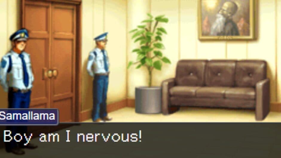 Скриншот 1 из That time I got reincarnated as a fictional Defence Lawyer in an Ace Attorney fangame and had to defend myself against incredibly unfair odds.