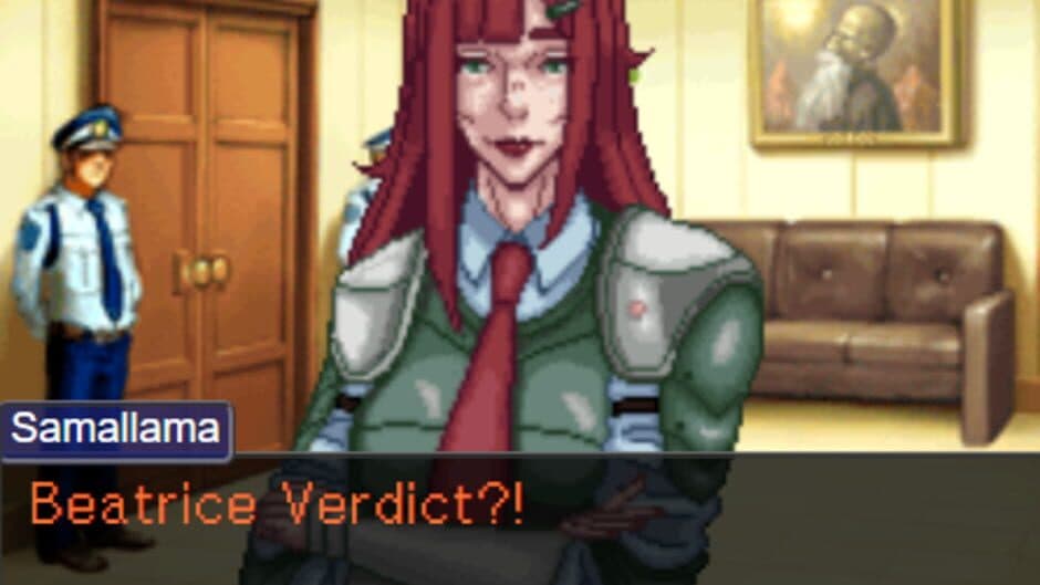 Скриншот 3 из That time I got reincarnated as a fictional Defence Lawyer in an Ace Attorney fangame and had to defend myself against incredibly unfair odds.