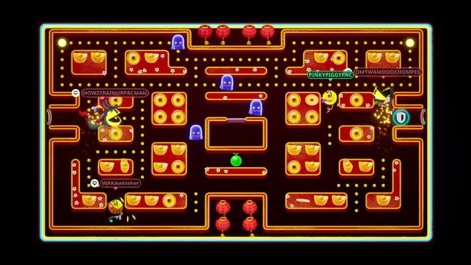 Скриншот 6 из Pac-Man Mega Tunnel Battle: Chomp Champs - Lunar Animals Pac