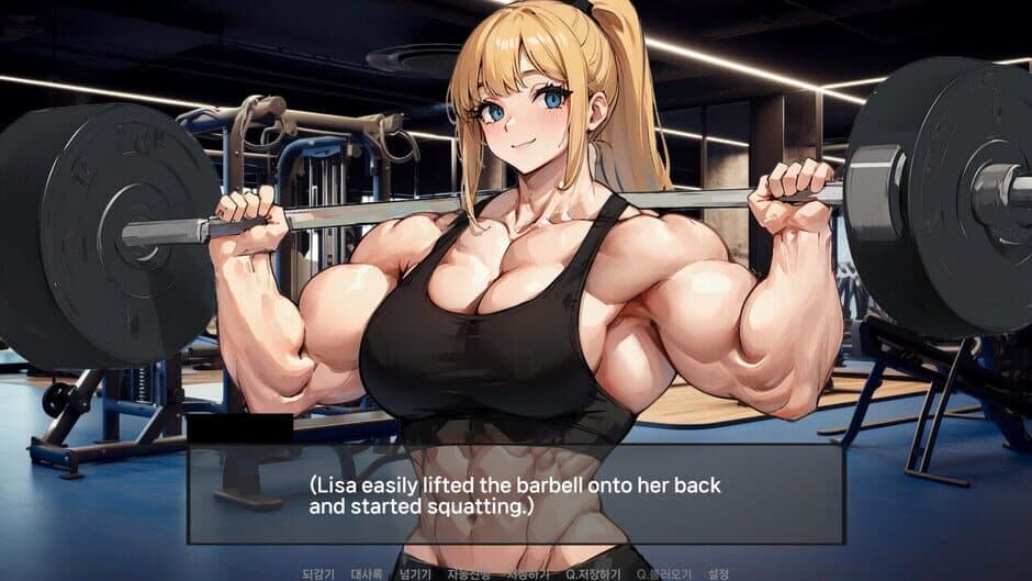 Скриншот 6 из Muscle Girl Lisa: Training Diary