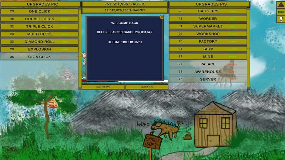 Скриншот 2 из Gaggi Clicker