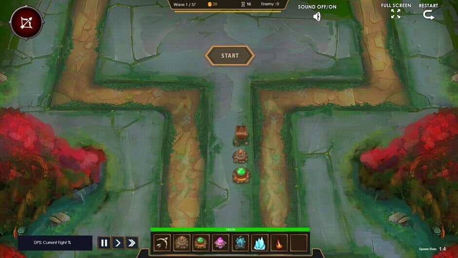 Скриншот 1 из Old School Tower Defense