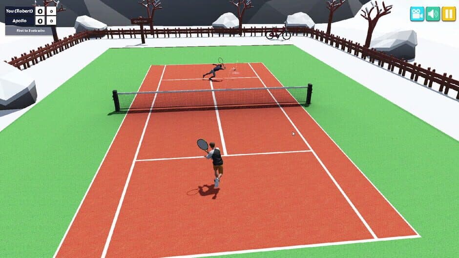Скриншот 2 из Toonie Tennis