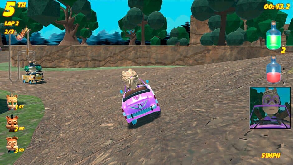 Скриншот 8 из Squirrels Forest Race