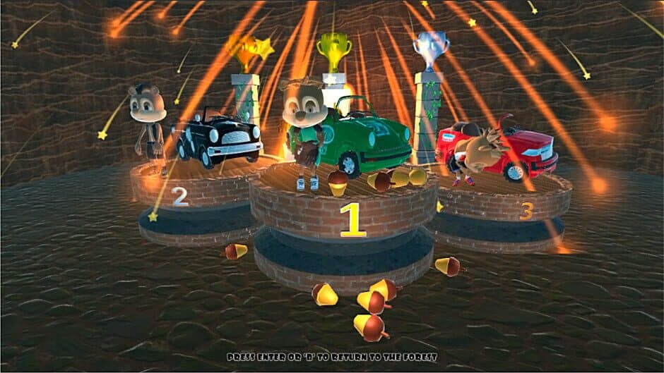 Скриншот 10 из Squirrels Forest Race
