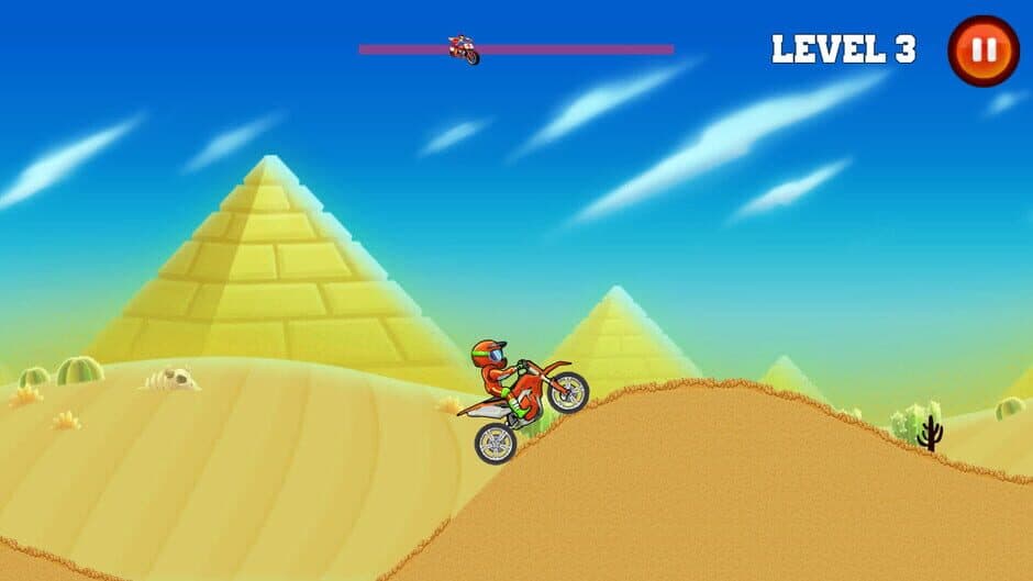 Скриншот 3 из Crazy Bike Hill Racing