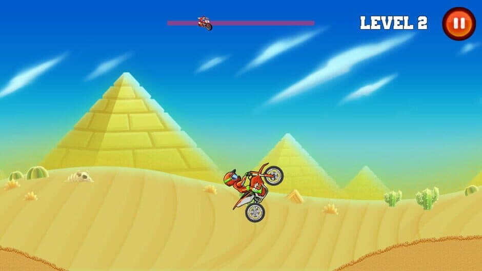 Скриншот 4 из Crazy Bike Hill Racing