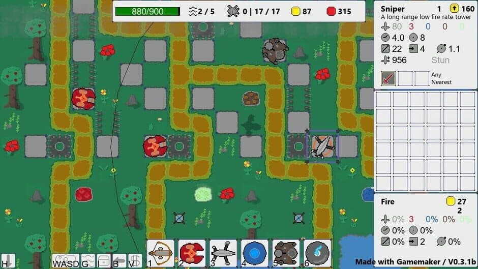 Скриншот 1 из Bug Splash TD