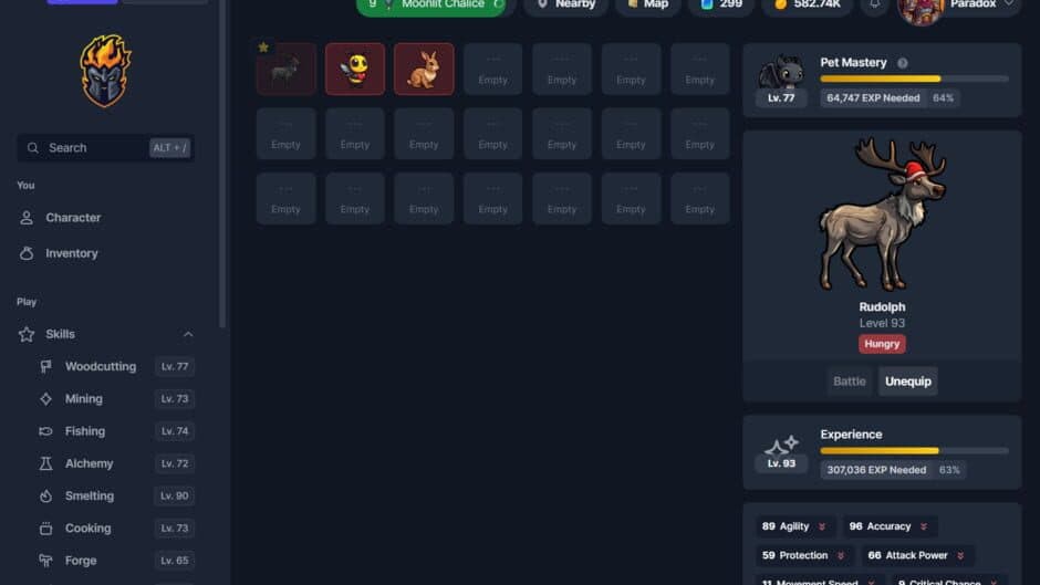 Скриншот 3 из IdleMMO