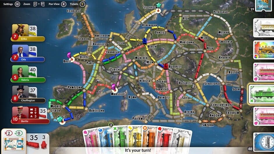 Скриншот 1 из Ticket to Ride Deluxe Edition