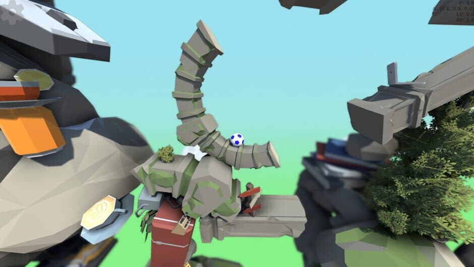 Скриншот 4 из Kicking The Ball Over Mountains Of Stuff