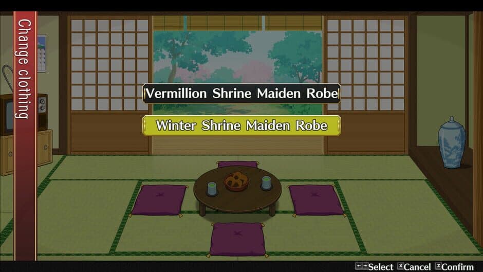 Скриншот 2 из Touhou Genso Wanderer: Foresight - Reimu Hakurei Winter Costume