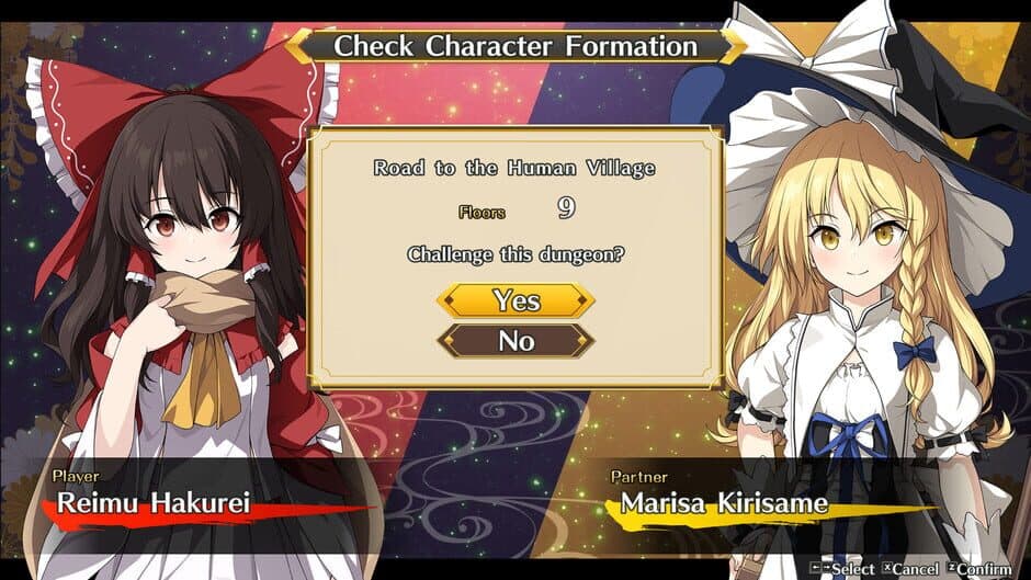 Скриншот 3 из Touhou Genso Wanderer: Foresight - Reimu Hakurei Winter Costume