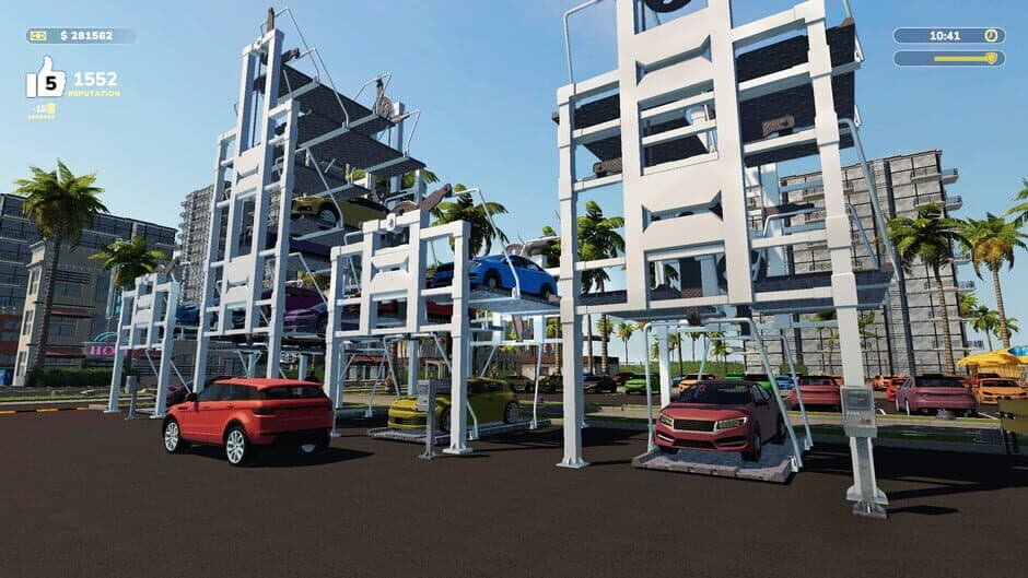 Скриншот 2 из Parking Tycoon: Business Simulator - Seaside Business