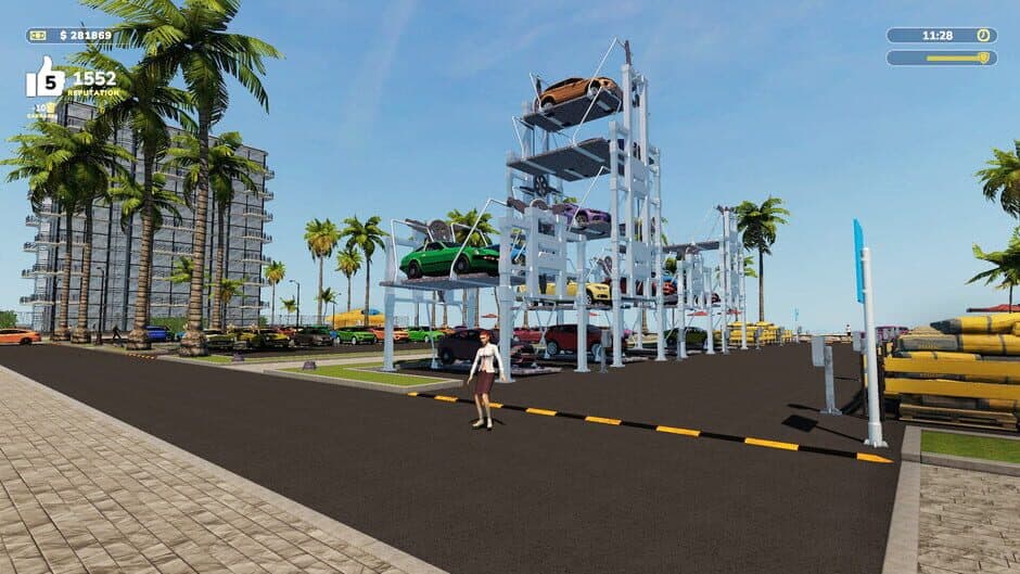 Скриншот 3 из Parking Tycoon: Business Simulator - Seaside Business