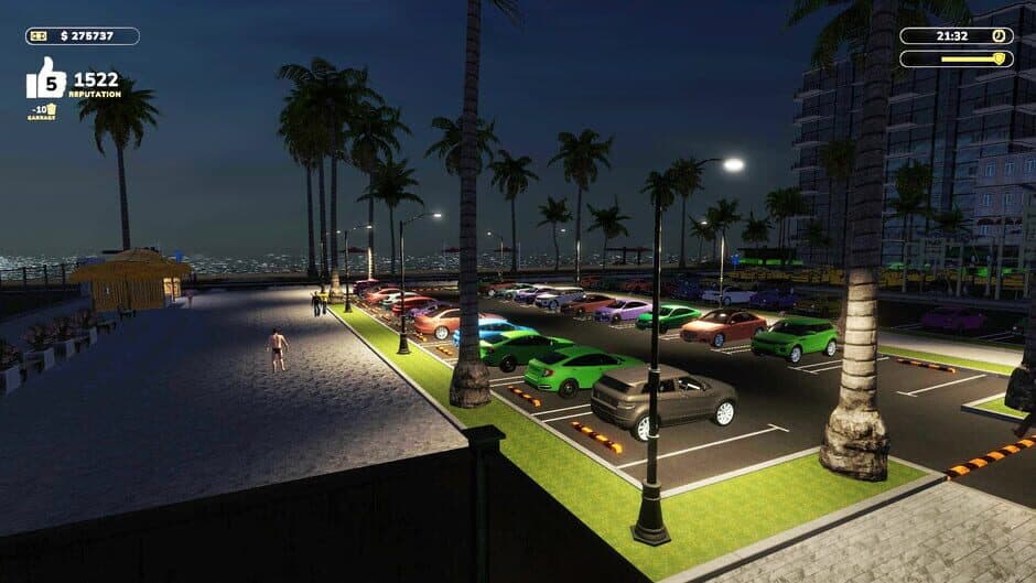 Скриншот 6 из Parking Tycoon: Business Simulator - Seaside Business