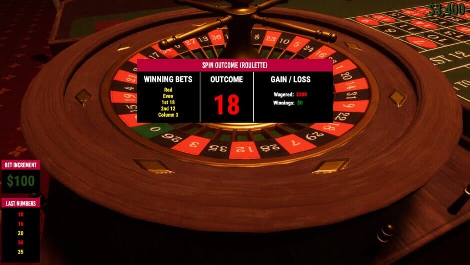 Скриншот 3 из Roulette Simulator 2025