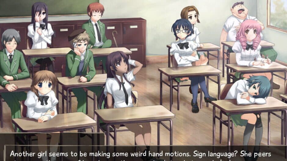 Скриншот 1 из Katawa Shoujo