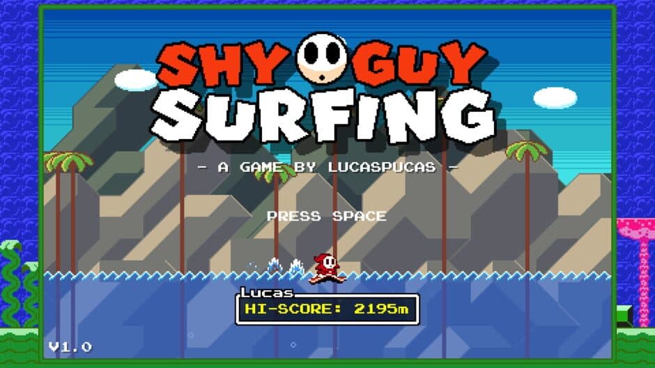 Скриншот 2 из Shy Guy Surfing