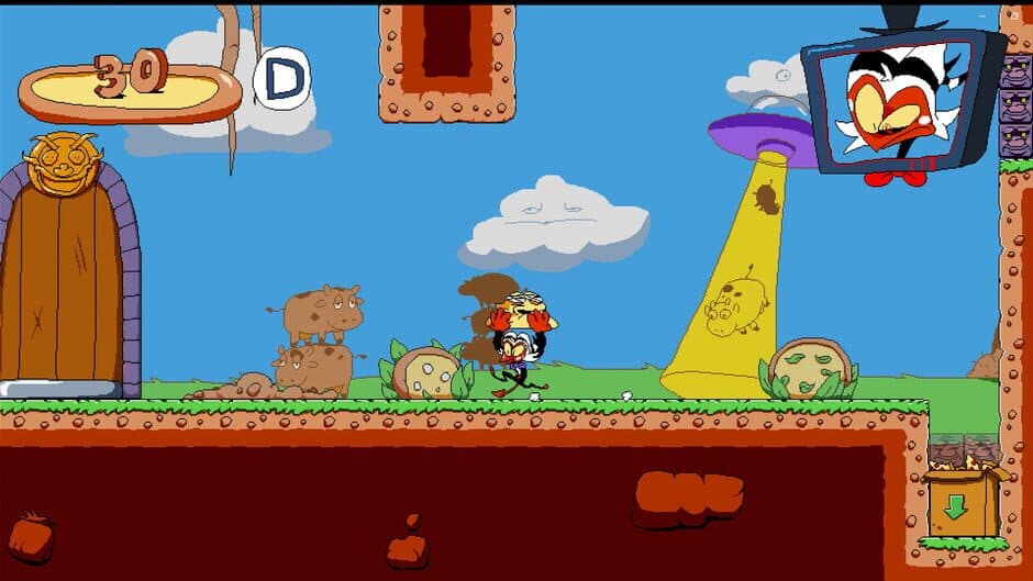 Скриншот 2 из One Helluva Reskin for Pizza Tower