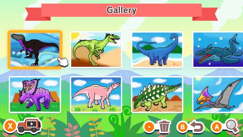 Скриншот 1 из Coloring Book Series: Dinosaur Museum