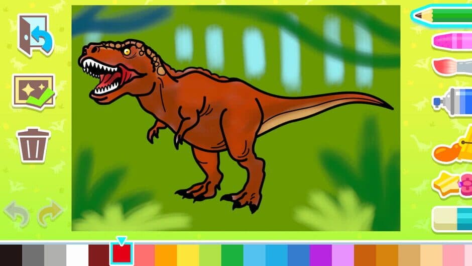 Скриншот 5 из Coloring Book Series: Dinosaur Museum