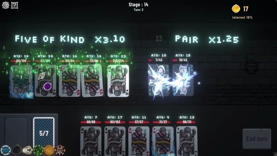 Скриншот 1 из Poker Dungeon: Joker's Madness