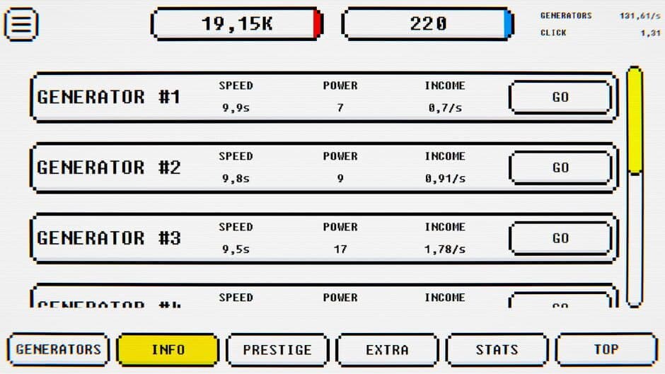 Скриншот 5 из The Very Idle Game