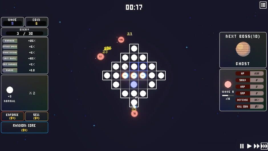 Скриншот 2 из Random Core Defense